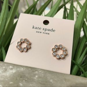 NWT Kate Spade ♠️ Full  circle studs